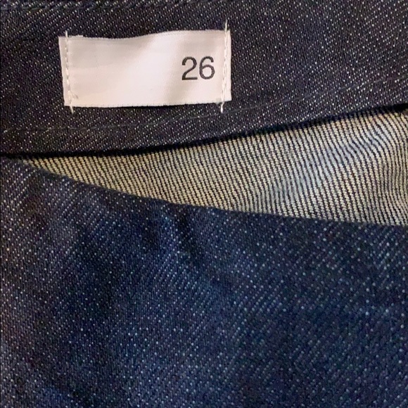 Dark denim mini skirt - Picture 3 of 3